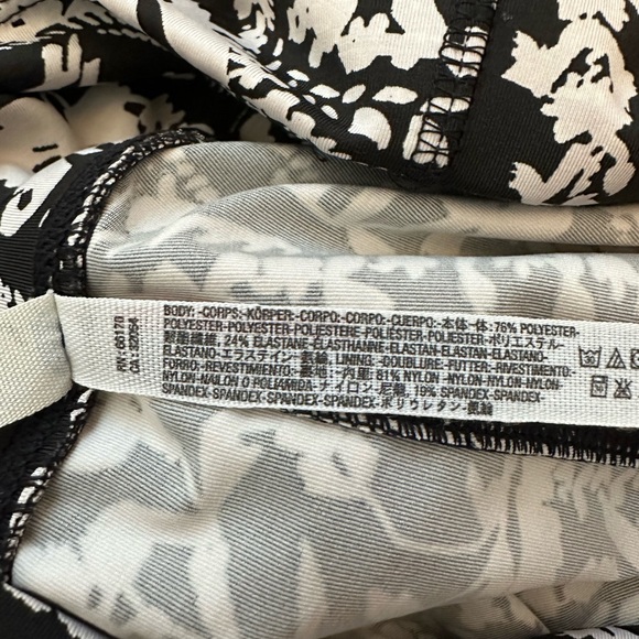 FP Movement by Free People City Slicker Black Paisley Moto Leggings (Size XS) - Picture 6 of 9